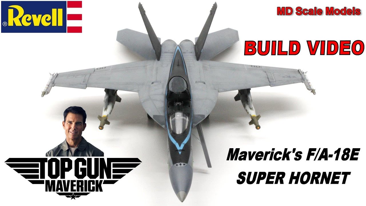 Build Video - Maverick's F/A-18E Super Hornet [Top Gun] 1:48 by Revell