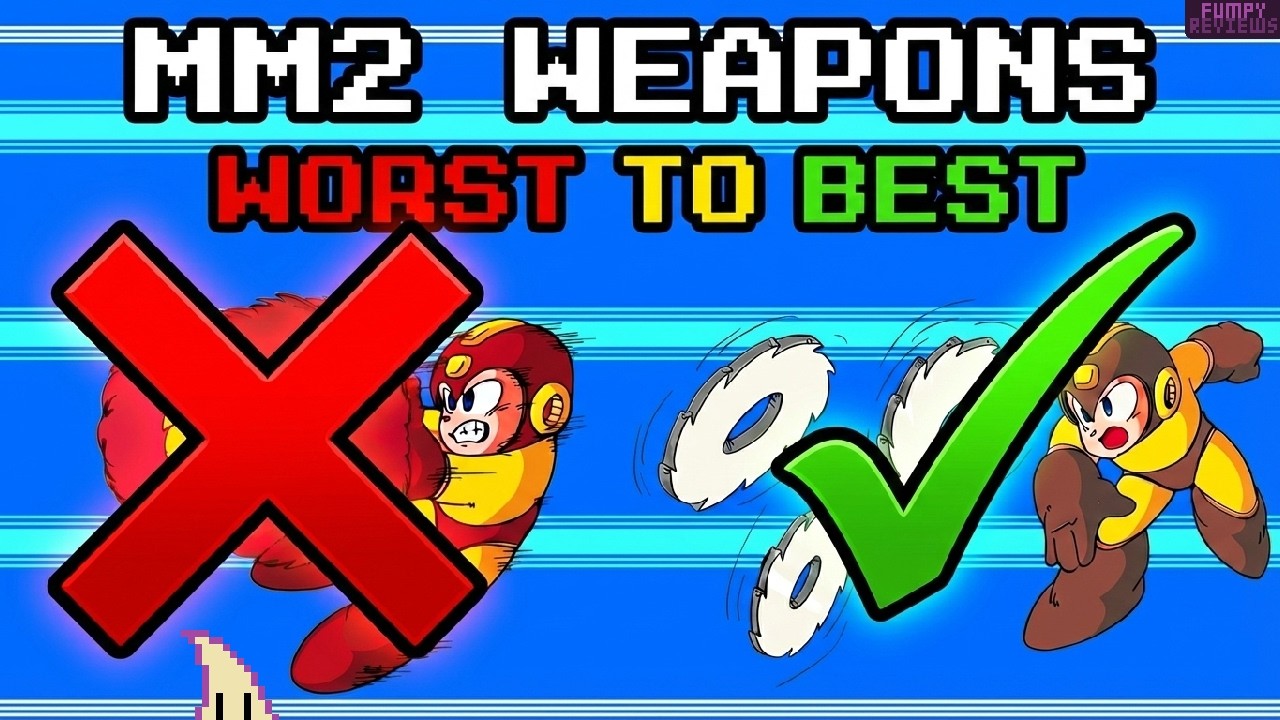 Оружие в Mega Man 2: от худшего к лучшему.
