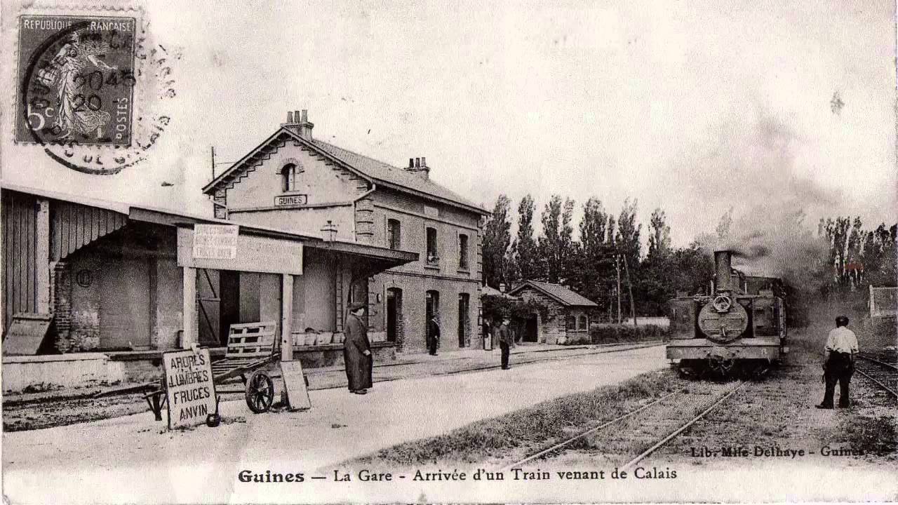 Le petit train de Guines, la vie à  la gare (Hervé  Macquet)