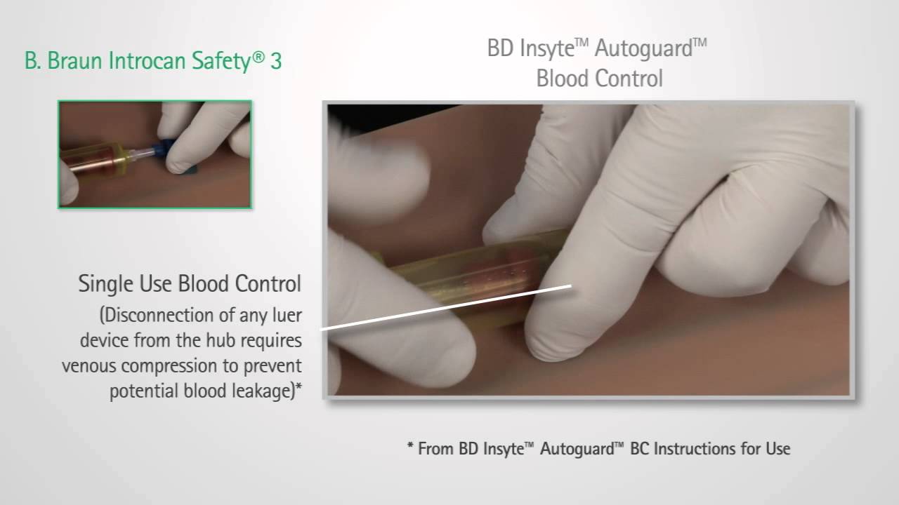 B.Braun: Introcan Safety® 3 Closed IV Catheter