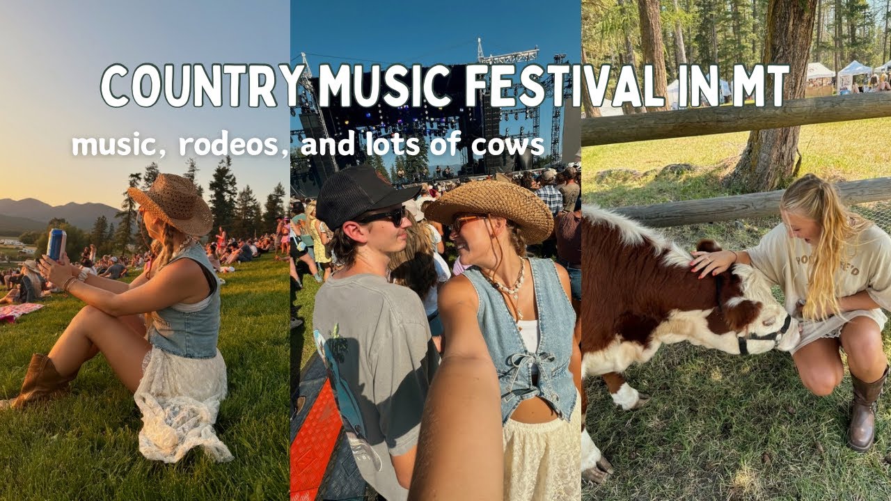 Country Music Festival Vlog // Cowgirl Summer 💛