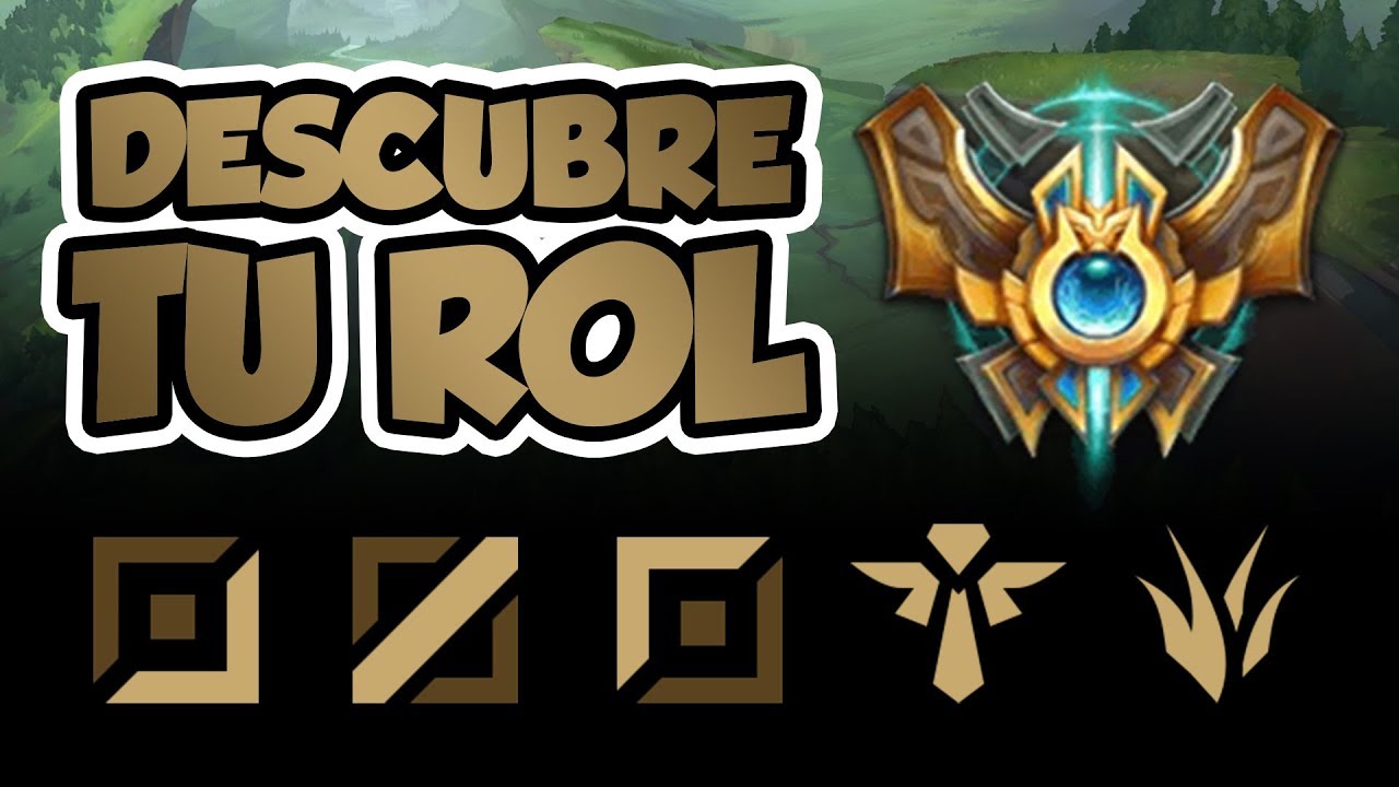 ¿CUÁL ES TU MEJOR ROL? ¿QUÉ LÍNEA DEBES JUGAR? GUÍA DE LÍNEAS EN LEAGUE OF LEGENDS
