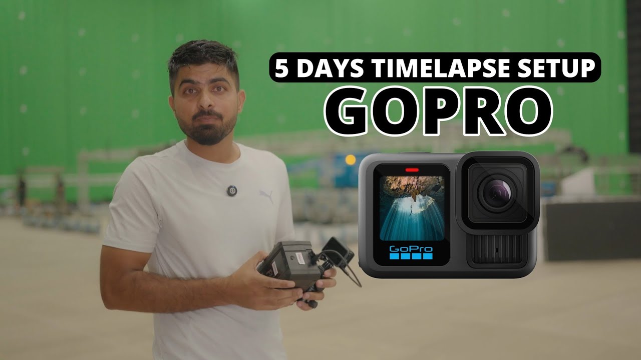 How to do Construction Timelapse on Gopro for many Days