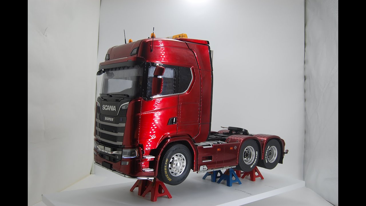 1/14 tamiya new scania 770s Redovercoating ver.