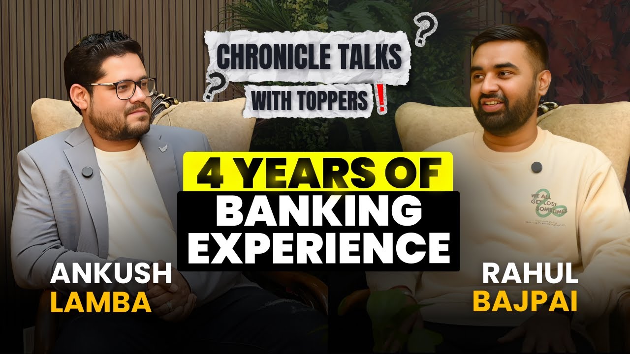😍 Chronicle Talks With Topper Rahul Bajpai - 4 Years Experience | Reasoning By Ankush Lamba