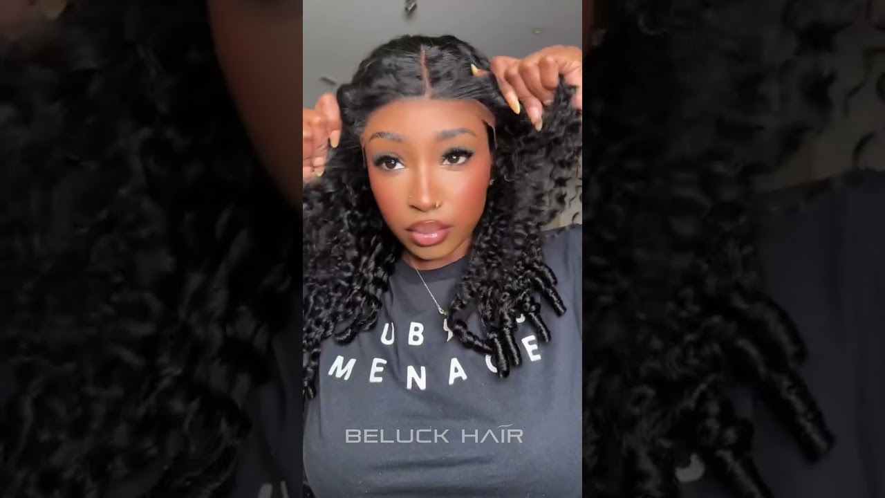 The Prettiest Burmese Curly Wig❤️ 100% Gluless 13x6 Wig😍