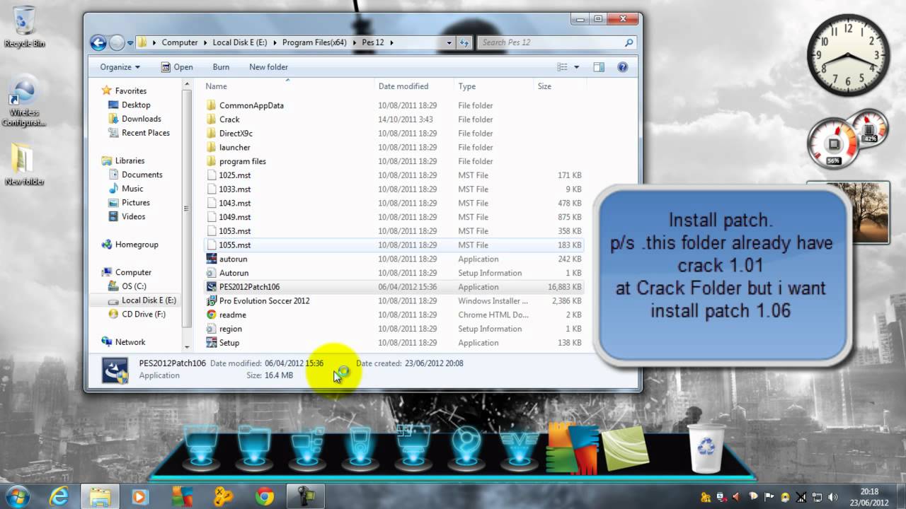 Tutorial How To Install Pes 12