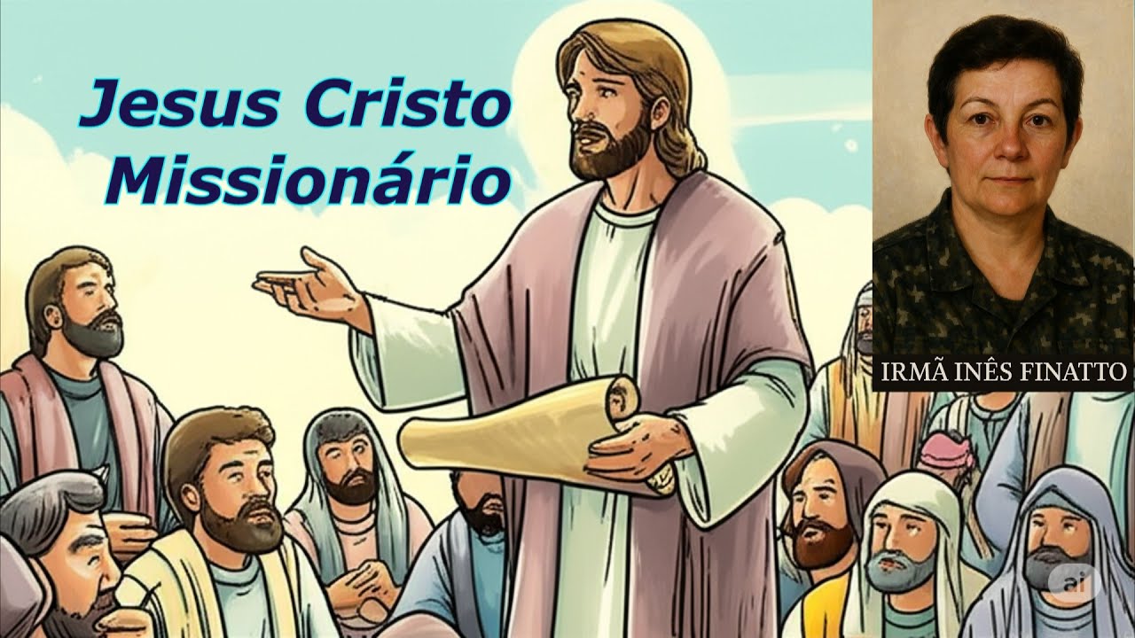 Irm&atilde; In&ecirc;s Finatto - Jesus Cristo Mission&aacute;rio - m&uacute;sica de autoria pr&oacute;pria