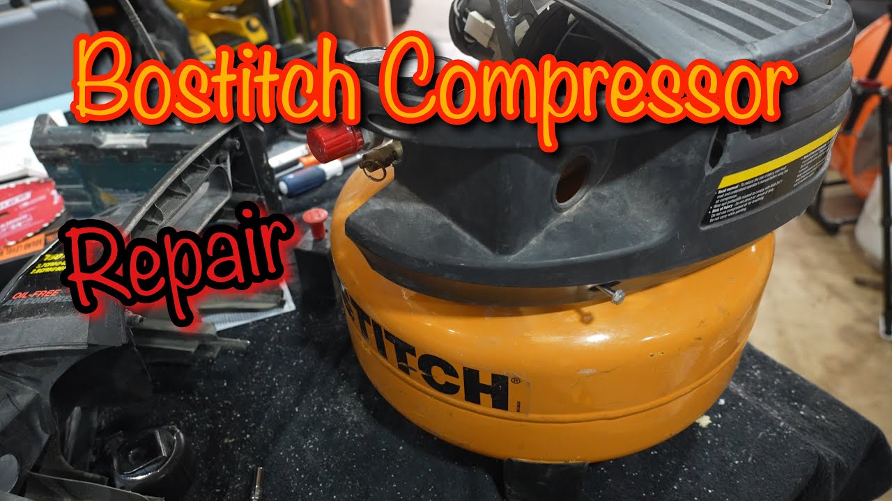Bostitch pancake compressor repair