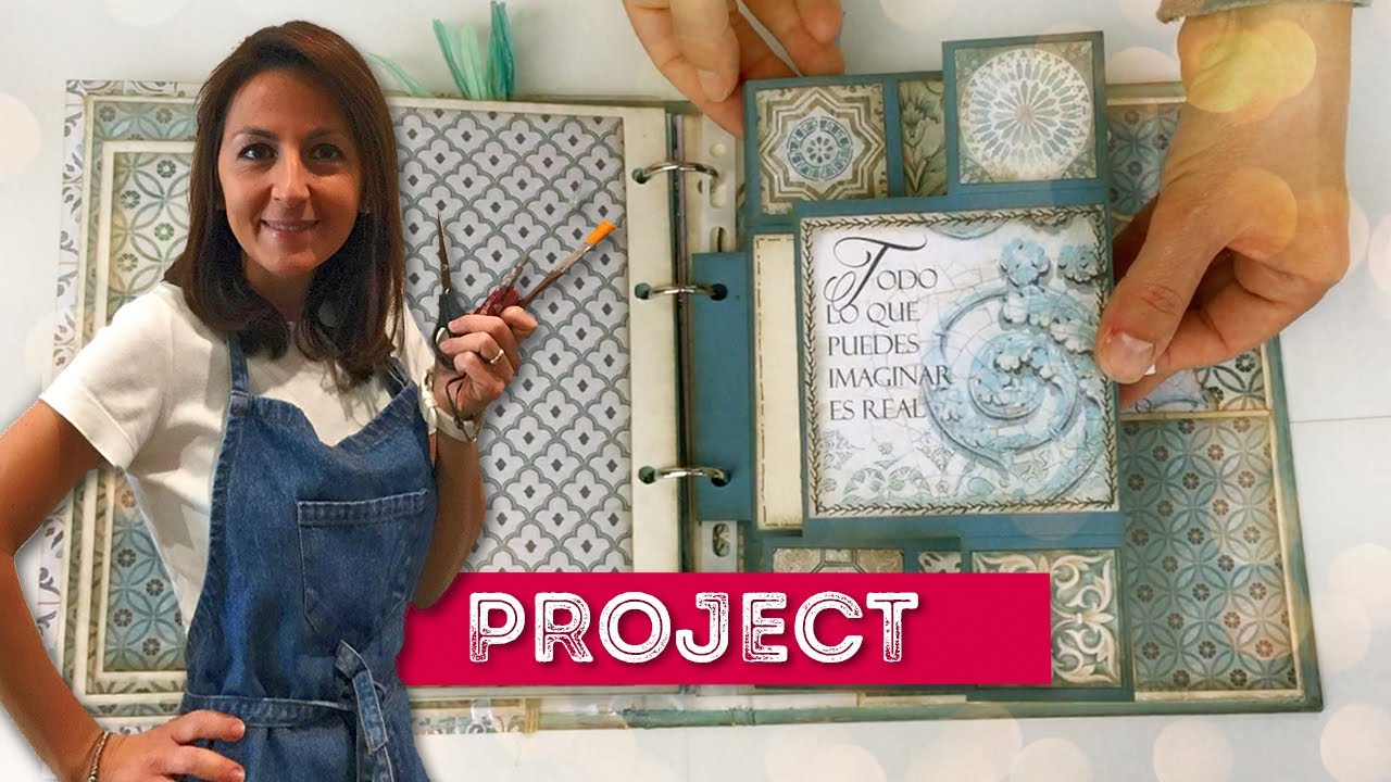 Fabulous Project - Azulejos Memory Notebook by Emanuela Varriale