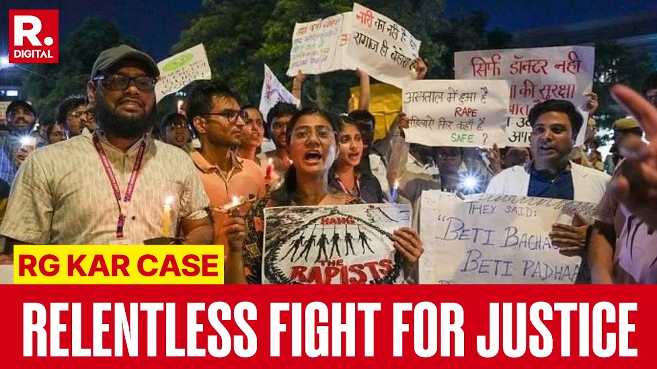 RG Kar Case: Doctors' Fast Unto Death Enters Day 7; Mamata Cops Lathicharge Peaceful Protesters