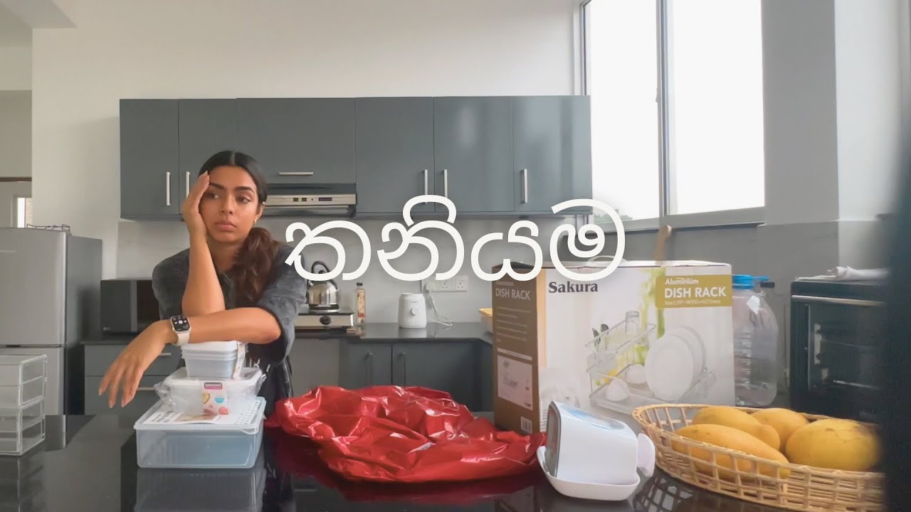 අලුත් ගෙදරකට ආවෙ ඇයි? why did I move out?🏠 weekly vlog | living alone pt 1 🩷