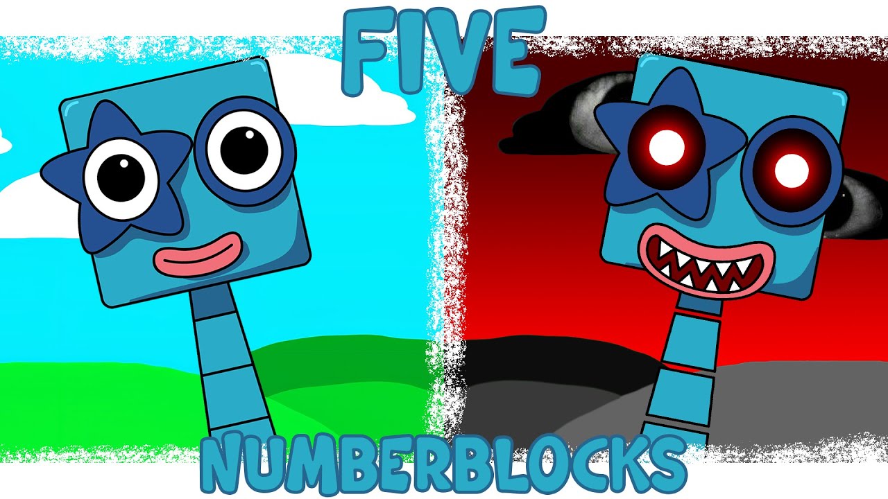 My Sprunki OC: Five (from Numberblocks)