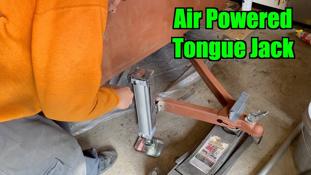 Box Lift Failure, Air Tongue Jack Fab, Primer and Paint,