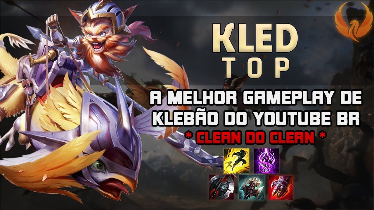 A MELHOR GAMEPLAY DE KLEBÃO DO YOUTUBE BR CLEAN DO CLEAN - KLED TOP GAMEPLAY [PT-BR]