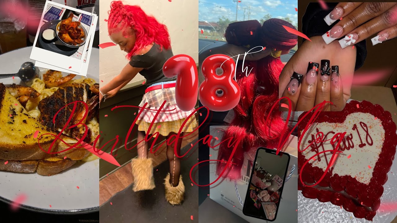 18th Birthday Vlog | birthday prep , dinner , nail appointment & more 