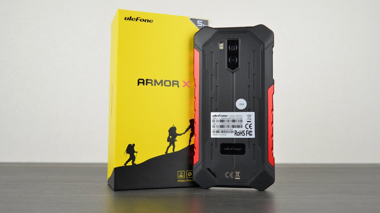 Ulefone Armor X5 Pro - тонкий, стильный броник с 4G и NFC!