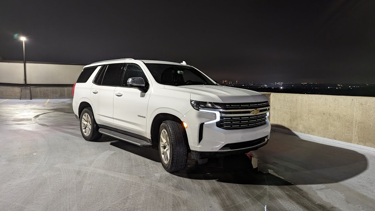 First POV Night Drive // 2023 Chevrolet Tahoe Premier