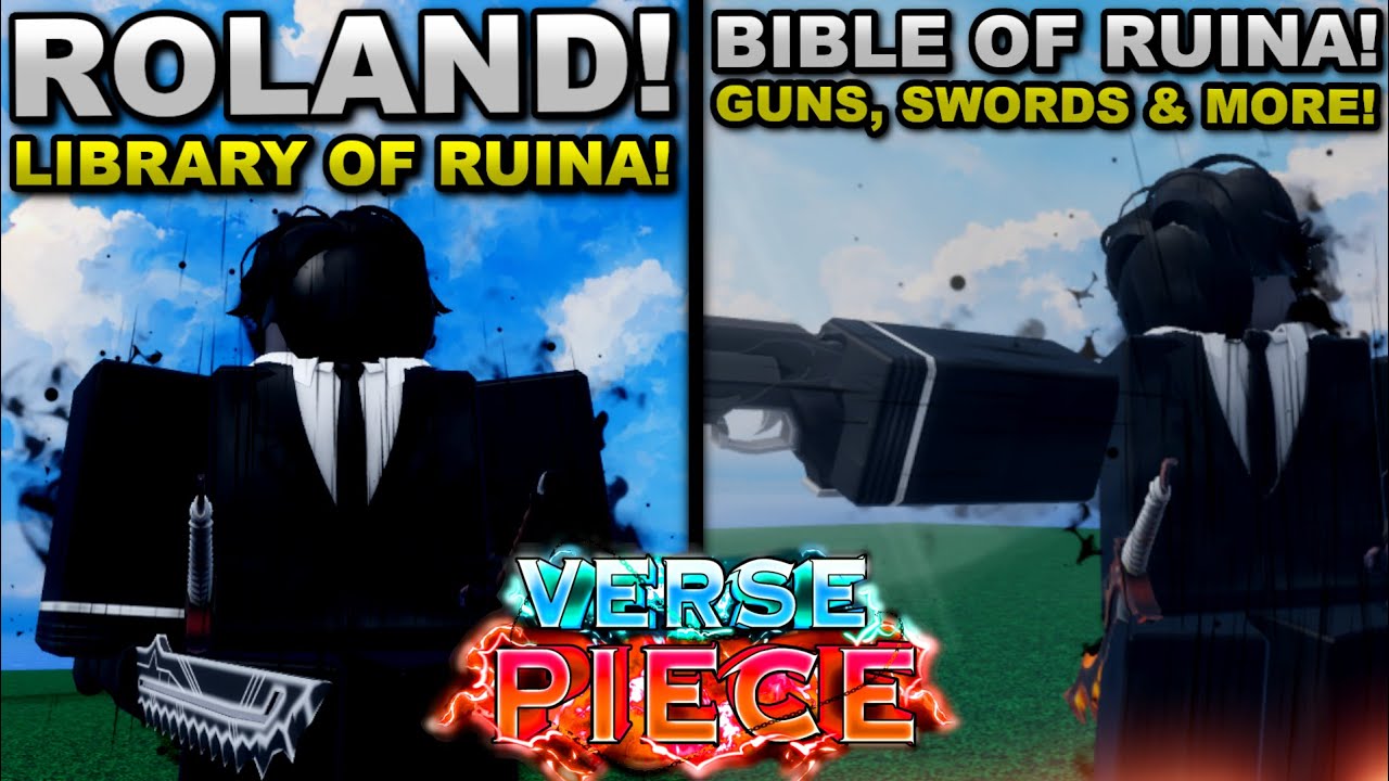 Становление Роланда (Библиотека Руины) в Roblox Verse Piece... Вот что произошло!