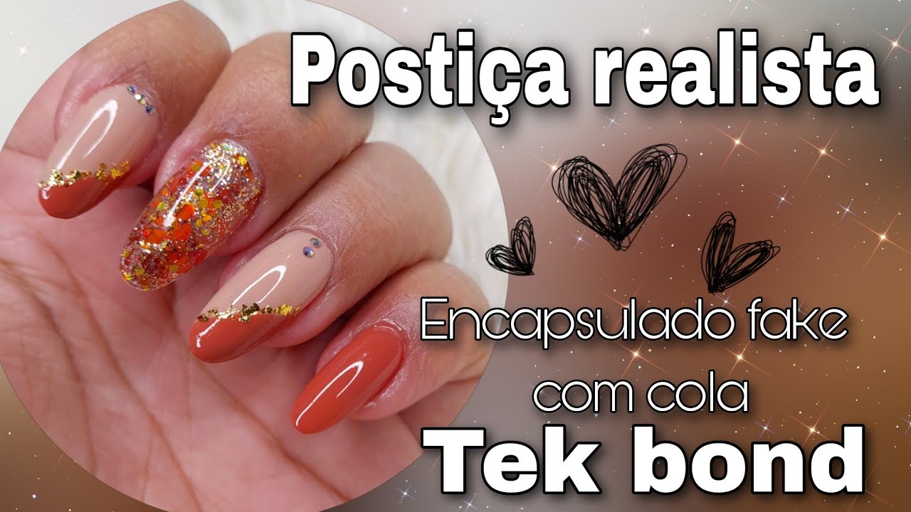 ♡ENCAPSULADO FAKE COM TEK BOND/ POSTIÇA REALISTA/♡