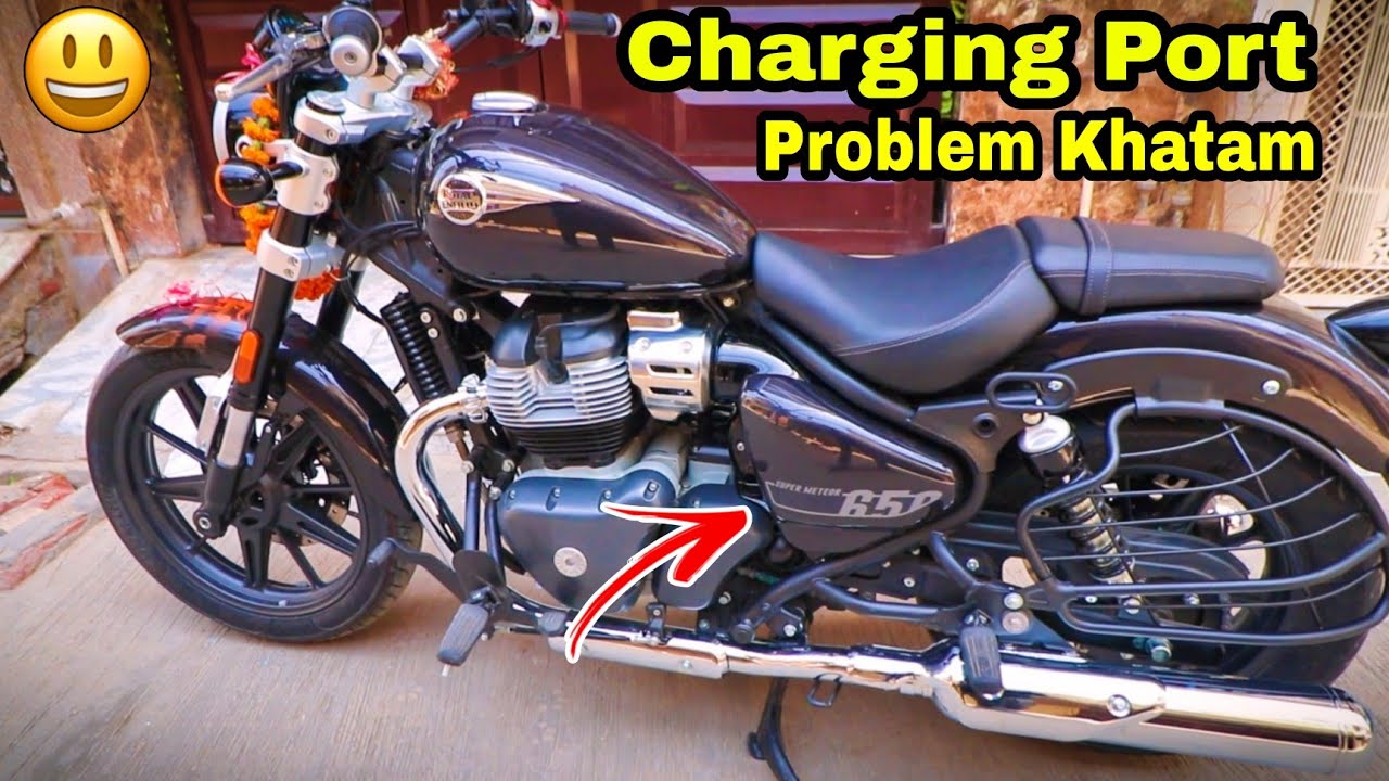 Charging Point Ki Problem Khatam Super Meteor 650 Me Se