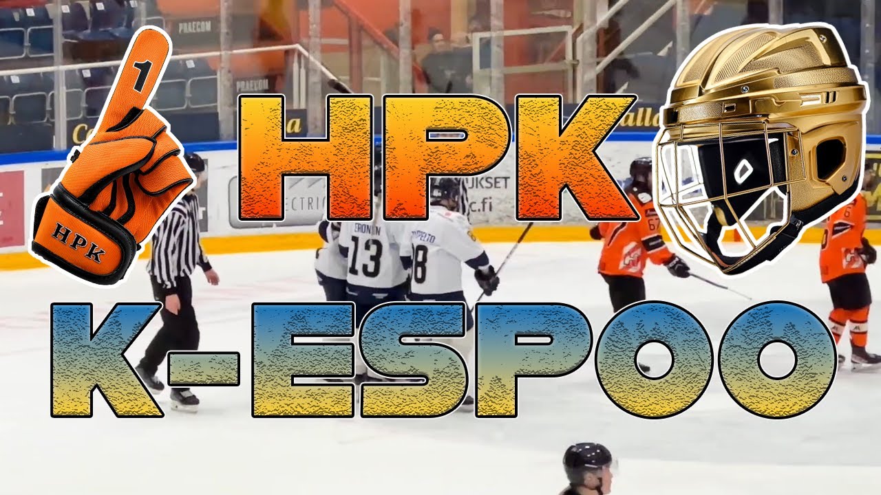HPK 95 vuotta | HPK - K-ESPOO | 26.1.2025 #hockey #sport #j&auml;&auml;kiekko #hpk #h&auml;meenlinna #auroraliiga