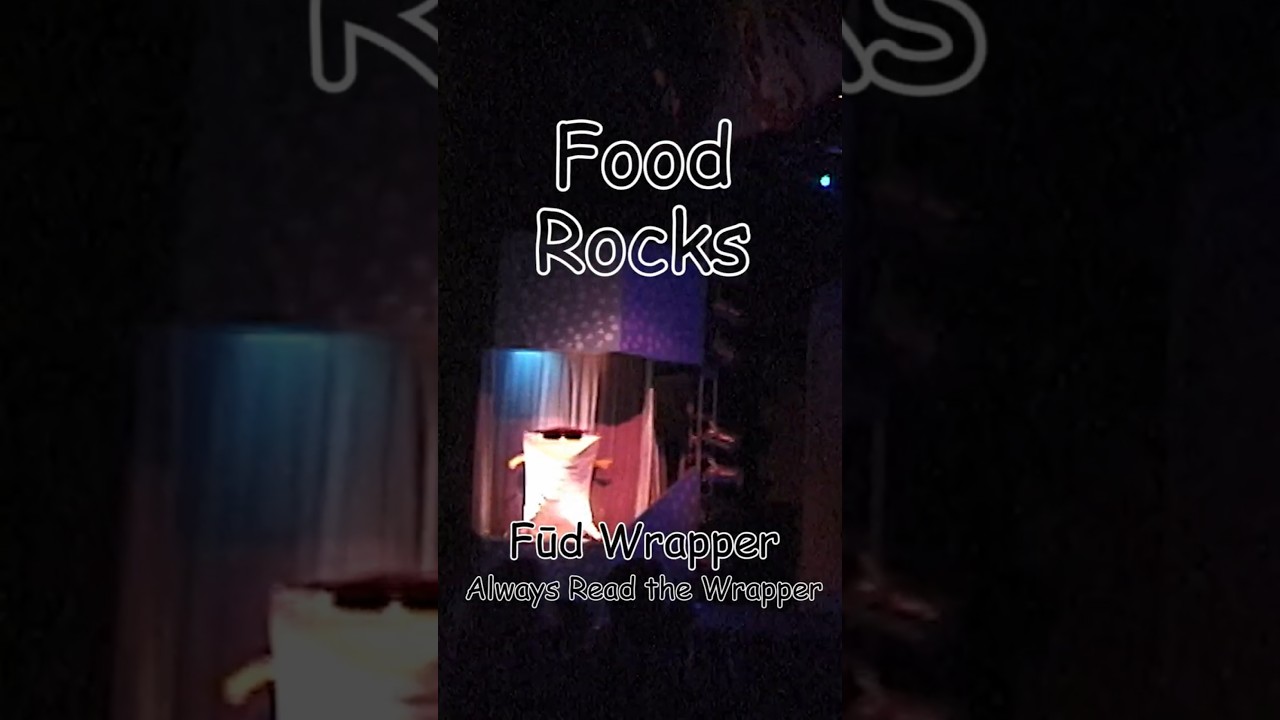 Fud Wrapper | Food Rocks | Epcot #waltdisneyworld #foodrocks