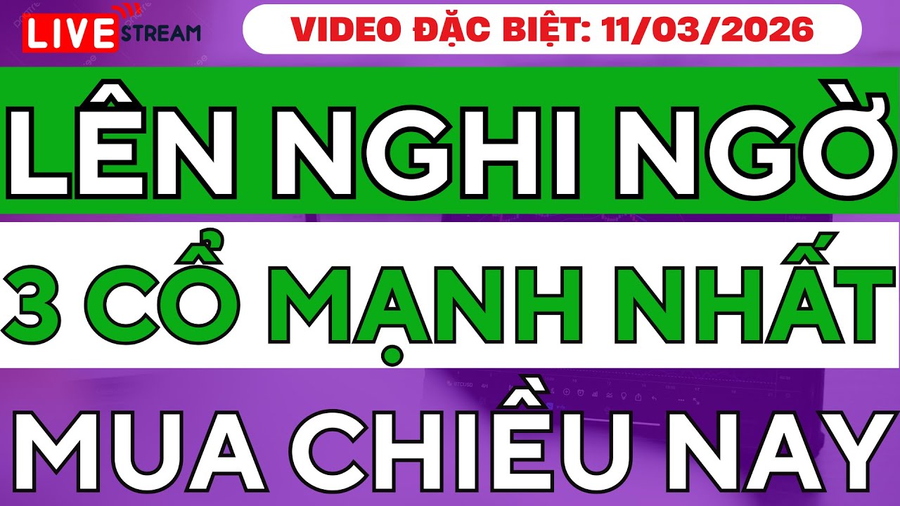 Thị Trường Lên Trong Nghi Ngờ – 3 Cổ Phiếu Dẫn Sóng Có Thể BÙNG NỔ Chiều Nay