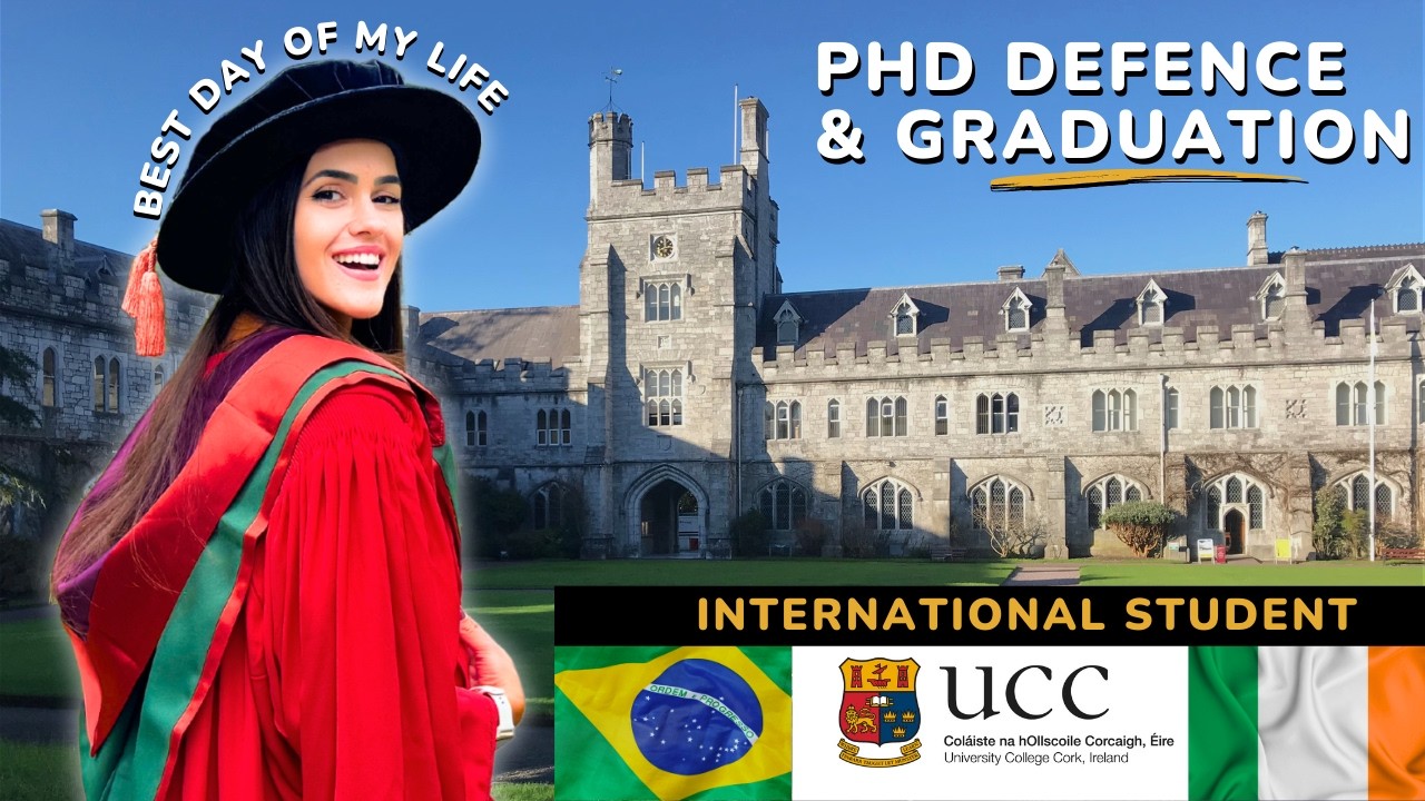 My PhD Defence and Graduation at University College Cork | PhD Engineering Science