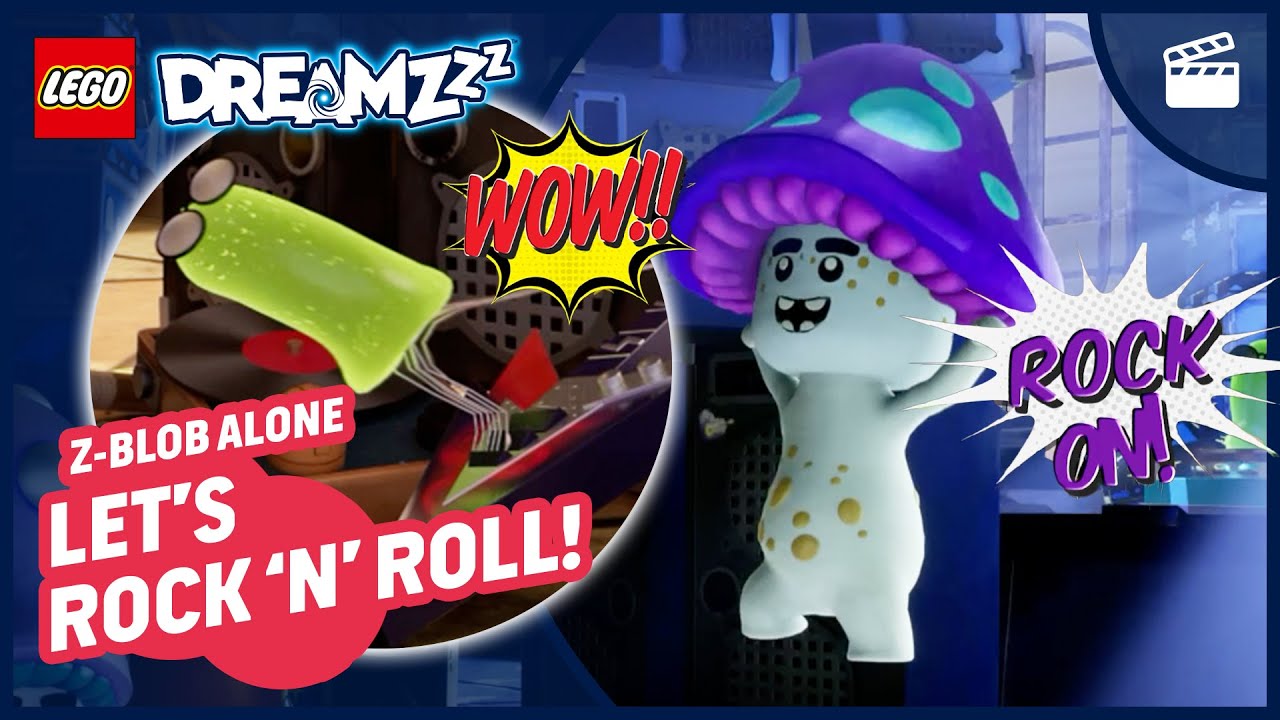 Daj czadu, Z-Blob! 🎸🎺🎶 #Muzyka | Z-Blob sam w Świecie Sn&oacute;w II | Część 3 | Seria LEGO DREAMZzz
