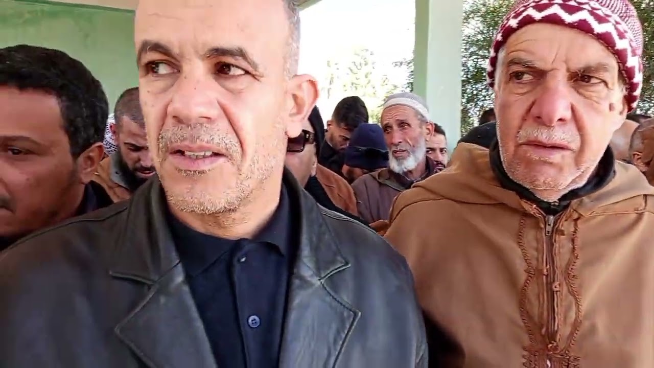 جنازة مهيبة للمرحوم الداعية بديرينة بكر حضرها جمع غفير من اهالي ومشايخ الاغواط 16/12/25