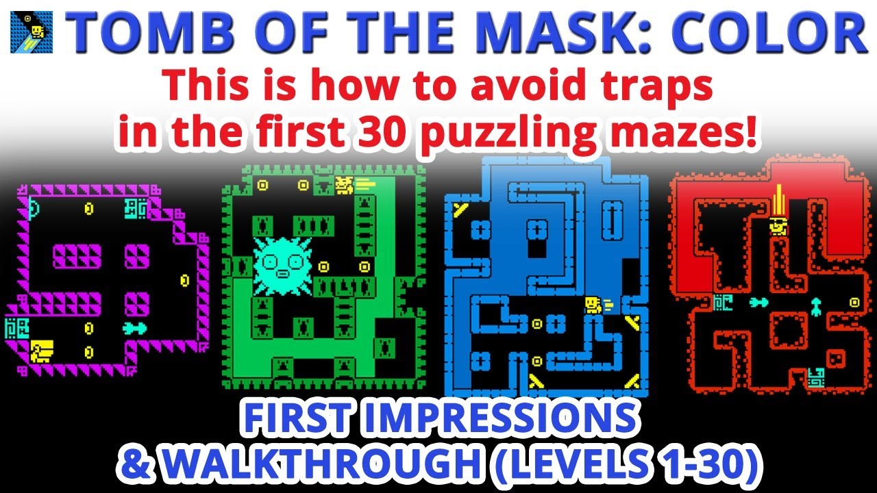 Tomb of the Mask Color Level 1 to 30 - Gameplay Walkthrough