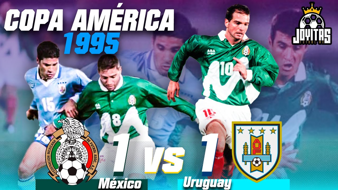 El uniforme MÁS FEO de la HISTORIA | México vs Uruguay | Copa América 1995