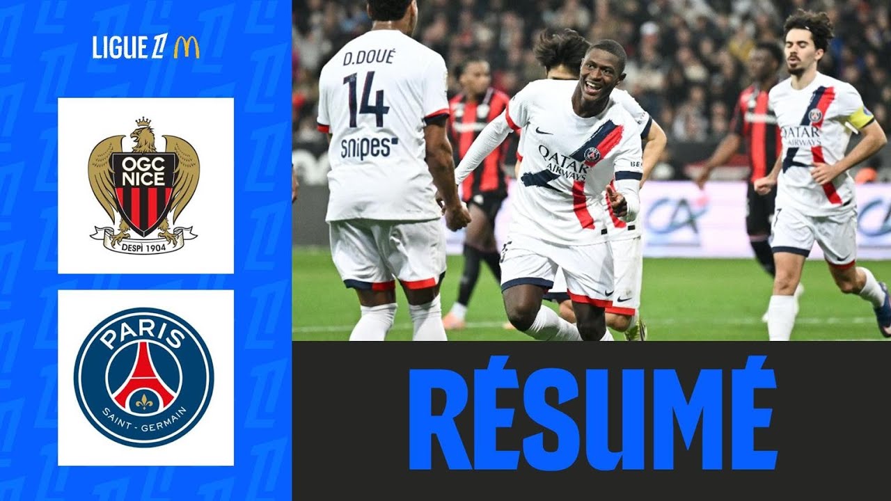 1ER BUT pour Dro Fern&aacute;ndez &agrave; 18 ans, le PSG D&Eacute;ROULE &agrave; Nice | 27&egrave;me journ&eacute;e -Ligue 1 McDonald's 25/26