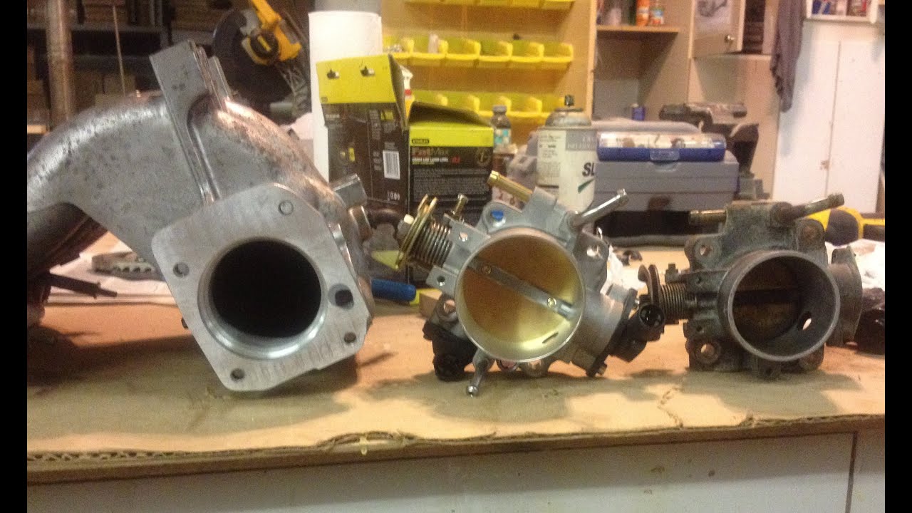 port matching  throttle body 70mm civic d16y8 intake manifold