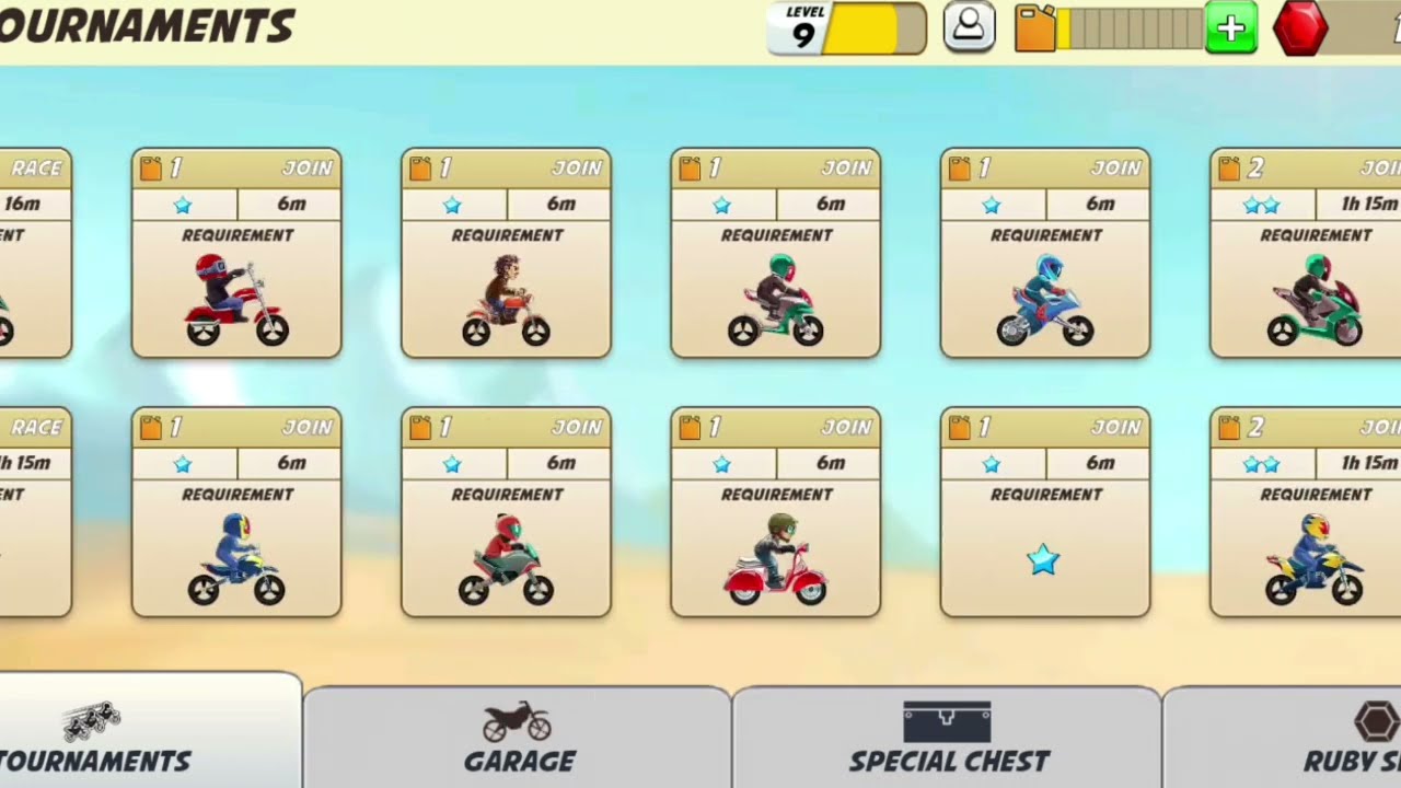 How To Get Tournaments Back In Bike Race! Working 2025!