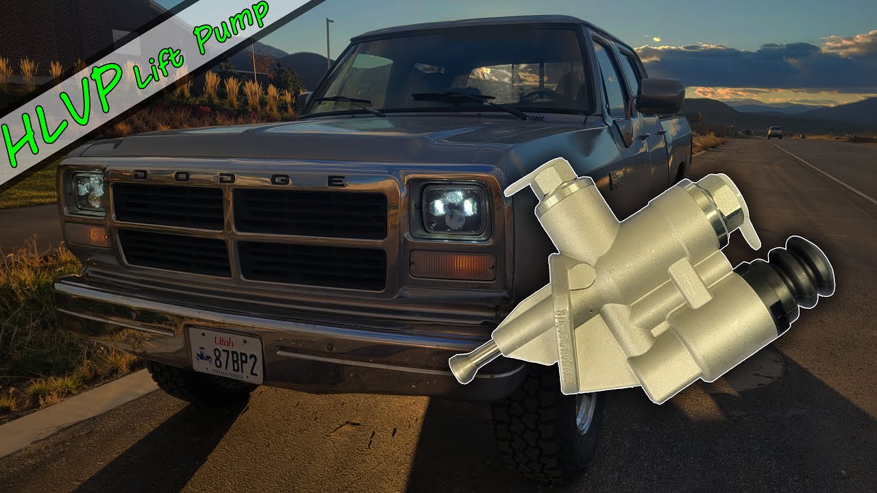How to Install a HVLP Lift Pump | 1st Gen Cummins