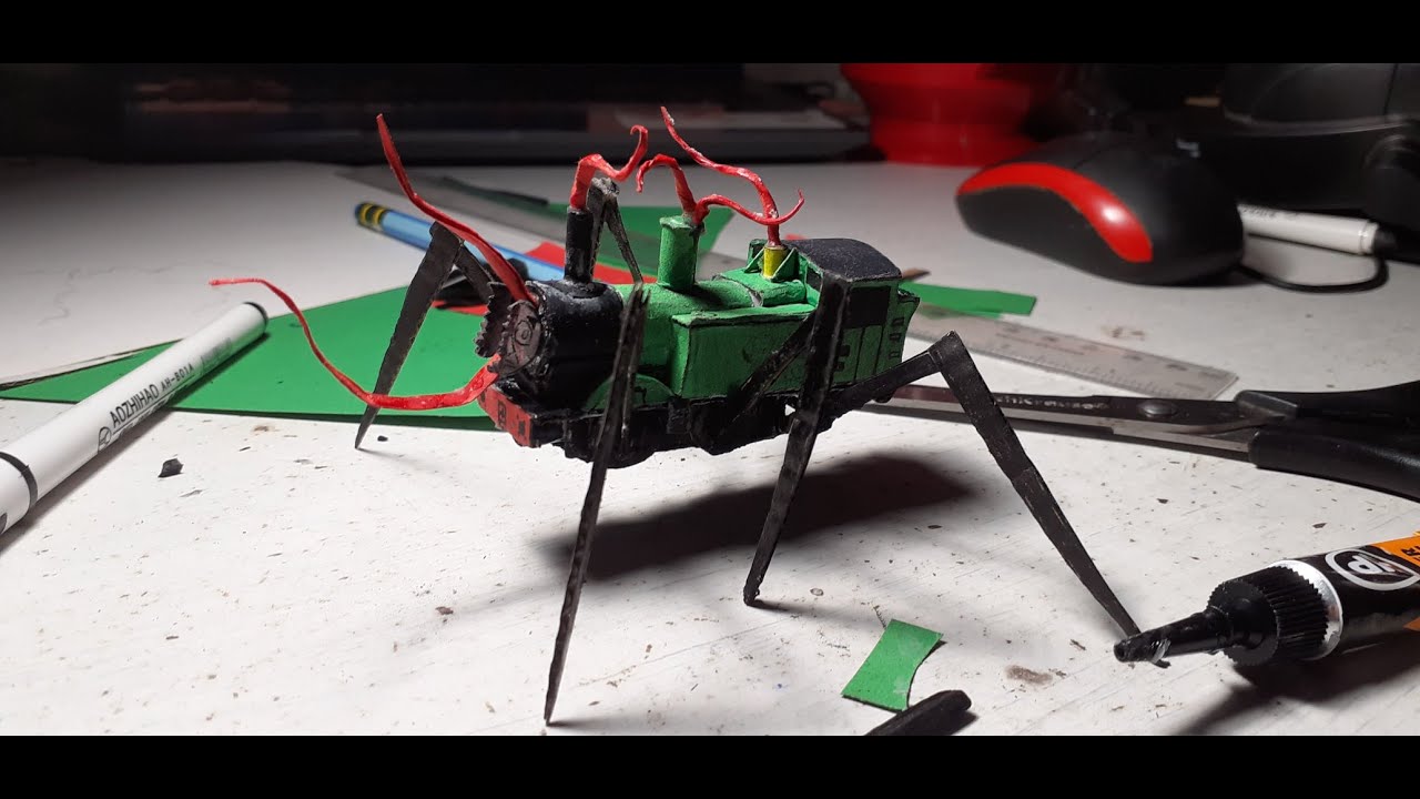 Papercraft Tutorials [ep.10] Oliver The Beast // Sodor Fallout