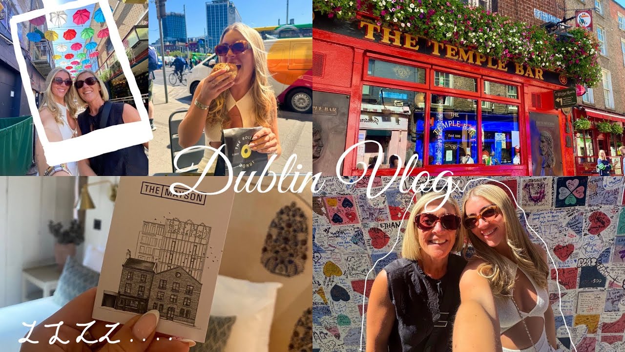 Weekend Trip to Dublin | Mum & Daughter Trip | Temple Bar | Bambino 🍕🇮🇪