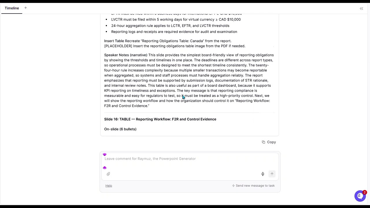 Generating PowerPoint .pptx