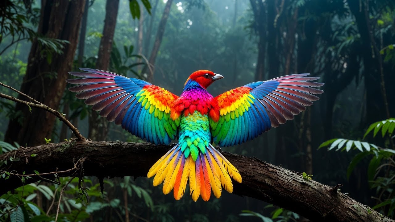 As 100 espécies de aves mais estranhas da Floresta Amazônica | Sons Naturais de Pássaros ASMR