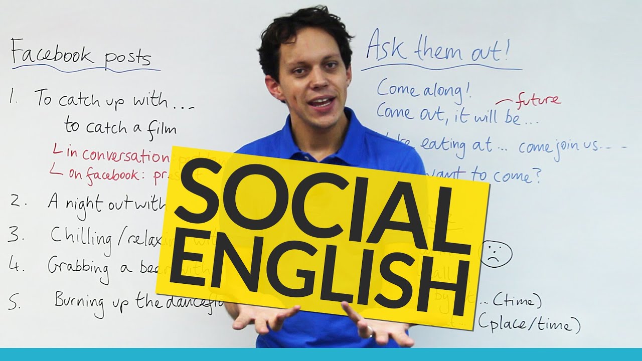 Learn English Conversation &ndash; Social English Vocabulary & Expressions