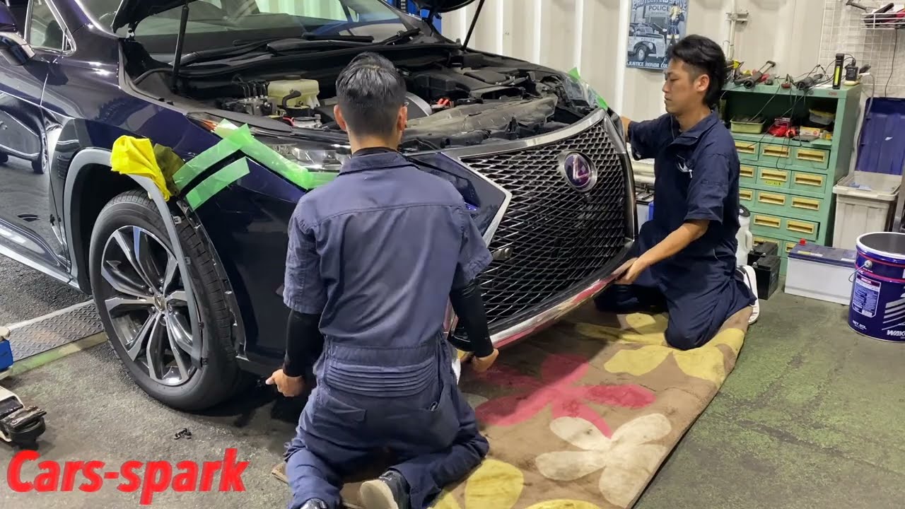 【RX】Fスポーツグリルに変更カスタム開始！！