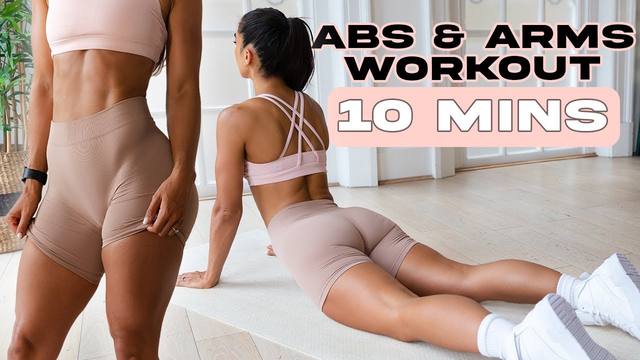 PILATES & STRENGTH Abs & Arms Finisher | 10 Minute workout
