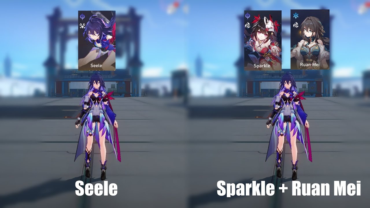 How Much Does Sparkle And Ruan Mei Buff Seele? || Honkai Star Rail