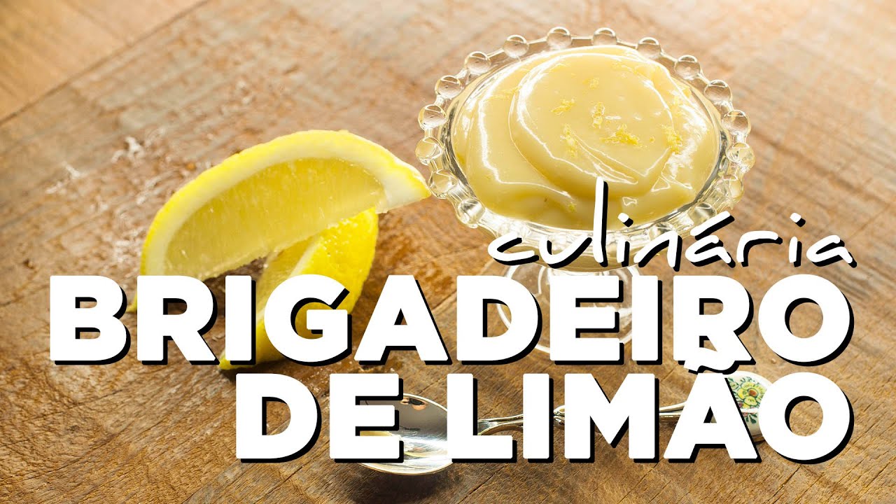 TV Chris Flores: receita fácil de brigadeiro de limão siciliano