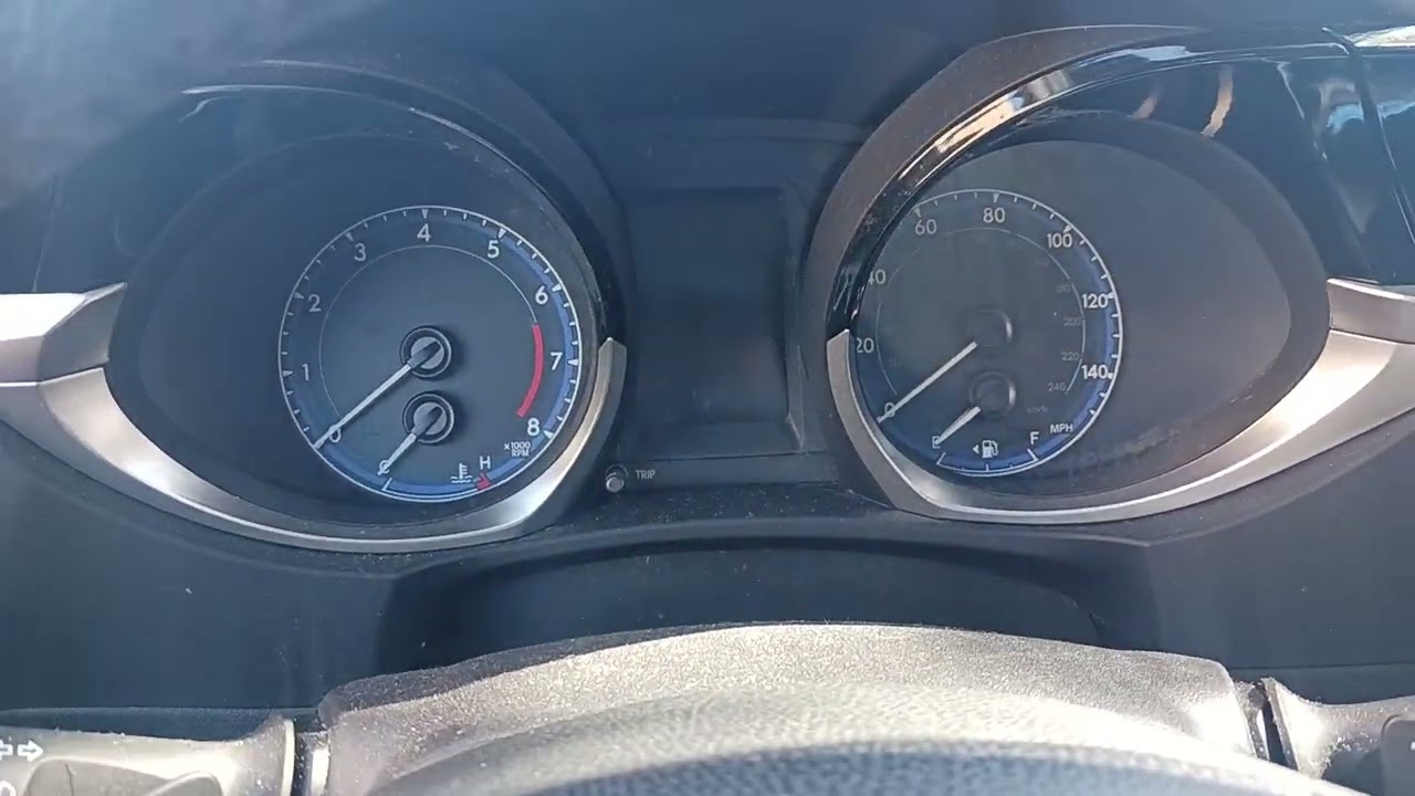 2014 TOYOTA COROLLA S COMO REINICIAR LUZ DE MANTENIMIENTO REQUERIDO (MAINTENANCE LIGHT RESET)