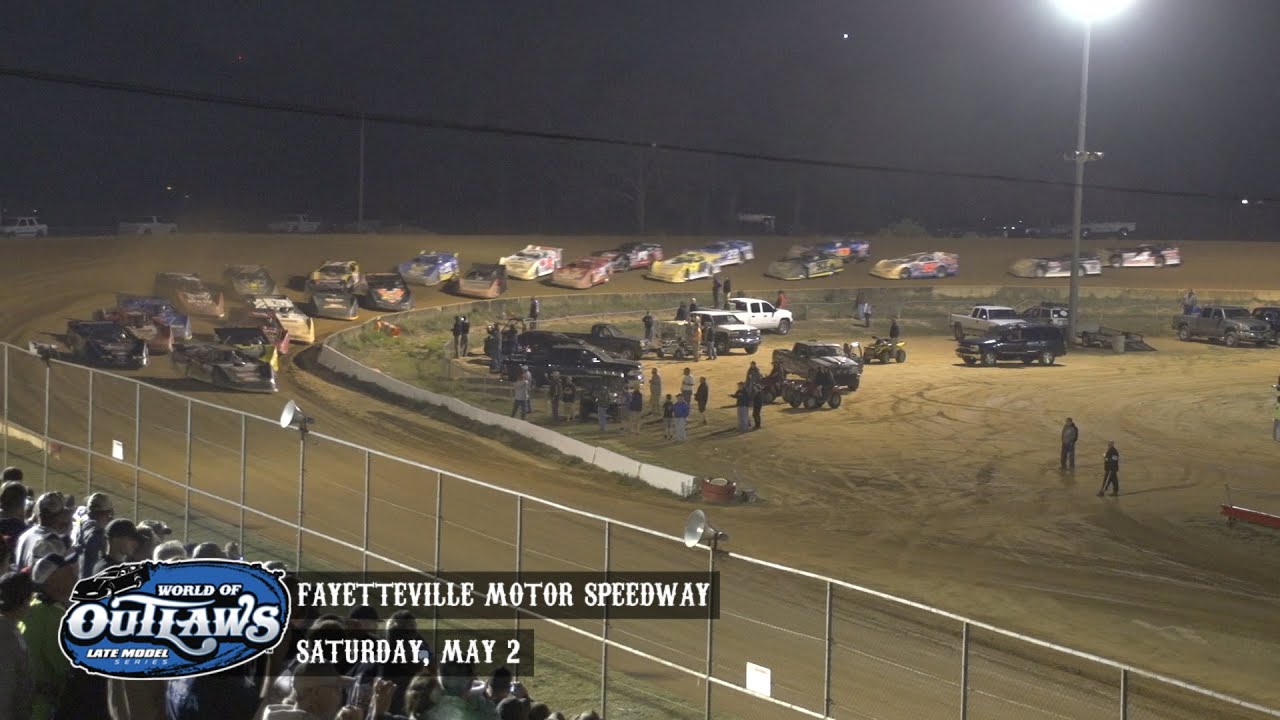Highlights: World of Outlaws Late Model Series Fayetteville Motor Speedway May 2nd, 2015