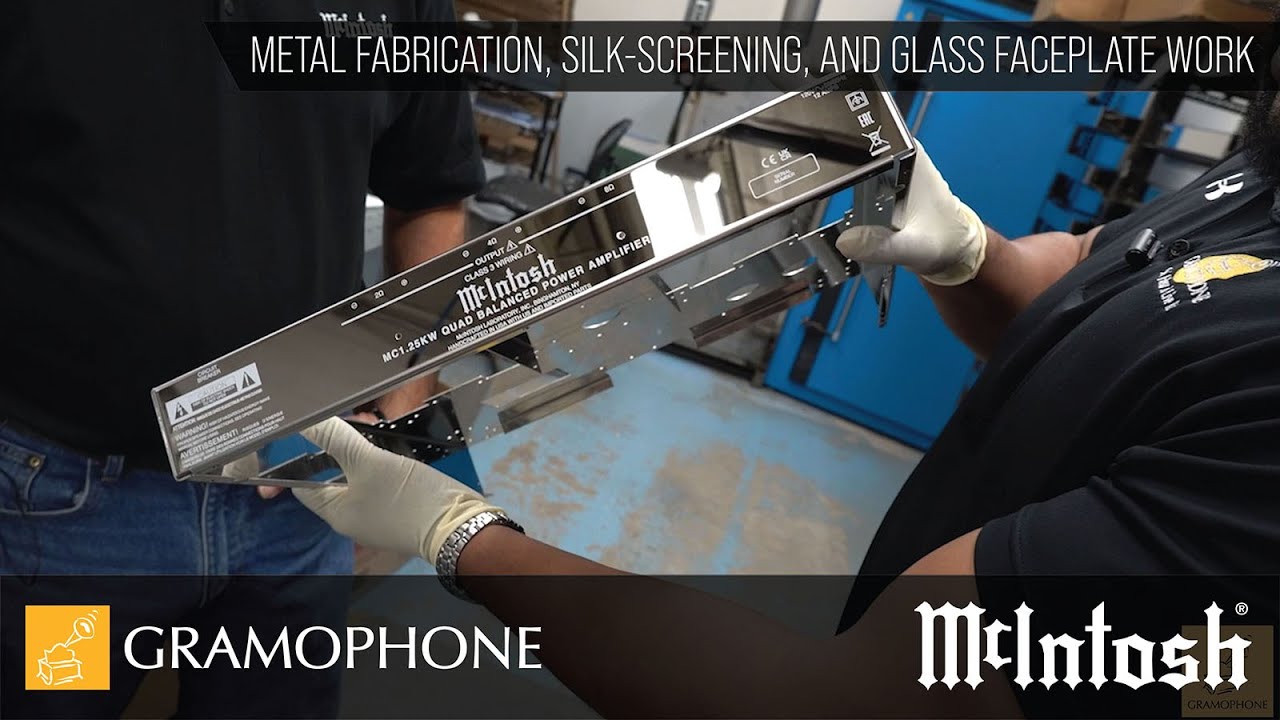 McIntosh Behind the scenes | Metal Fabrication, Silk-screening, and Glass Faceplate Work | Part II