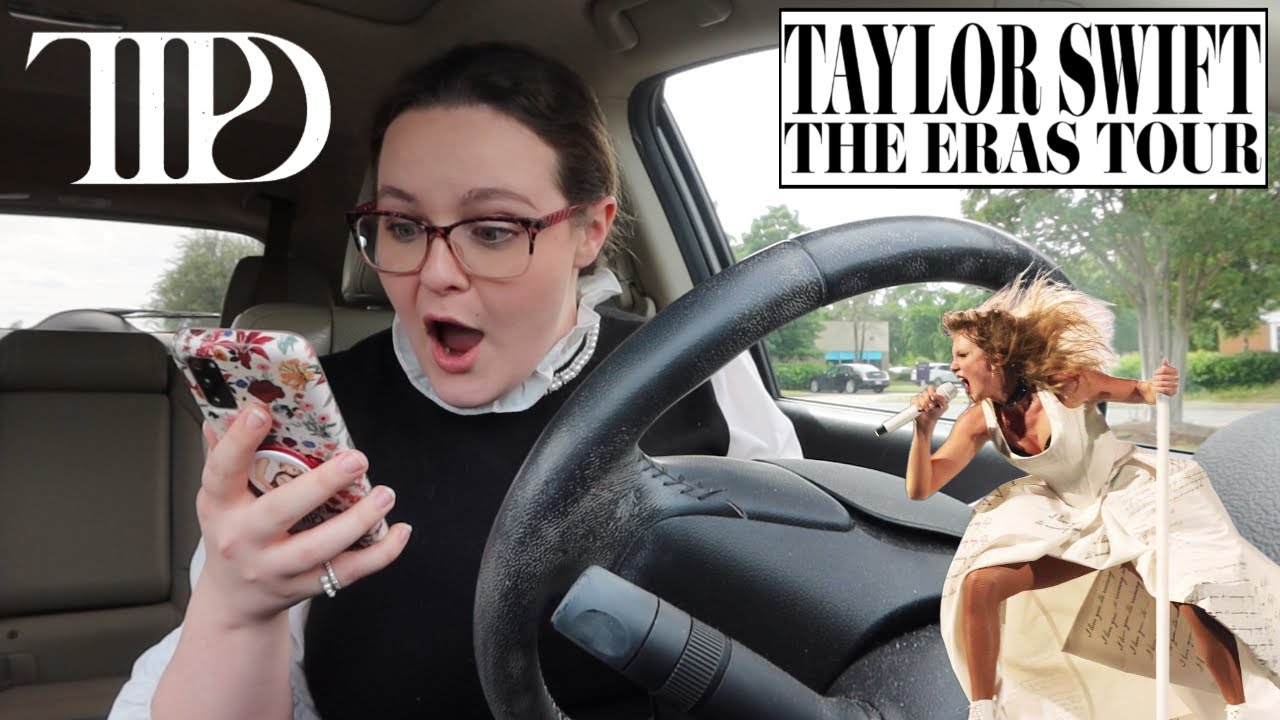REACTING TO THE NEW TORTURED POETS DEPARTMENT ERAS TOUR SET...